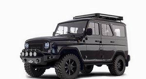 УАЗ Хантер с доработками под Mercedes G-Class