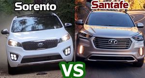Hyundai Santa Fe и Kia Sorento — в чем разница