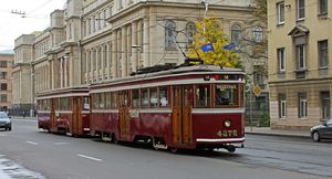 Легендарные довоенные ленинградские трамваи