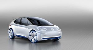 Volkswagen тестирует загадочный электрокар по мотивам концепта Vizzion