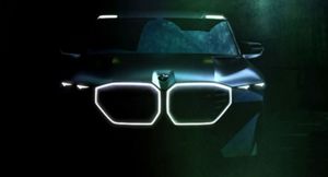 BMW выпустил новый тизер концептуальной модели Concept XM