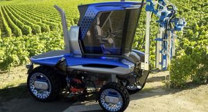 Pininfarina и New Holland создали концептуальный трактор для виноделов