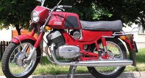 Jawa 350/633 Bizon: Редкий мотоцикл с нестандартной рамой