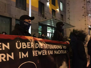 «Удар в спину!» – в Киеве под посольством ФРГ протестовали против «Северного потока-2»