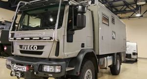 Внедорожный автодом на базе Iveco Eurocargo 4×4 продают почти за 20 миллионов рублей