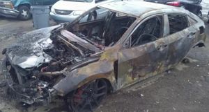 Редкая Honda Civic Type R Limited Edition 2021 года полностью уничтожена огнем