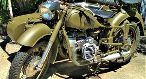 Мотоцикл КМЗ-750 — первая полностью советская разработка