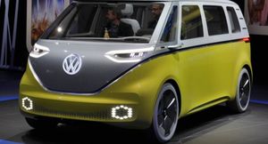 Концерн Volkswagen выпустил новый тизер электрокара ID. Buzz