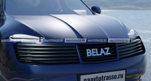Незадолго до дебюта первое кросс-купе БелАЗ-75710 2021-2022 раскрыто: опубликованы фото