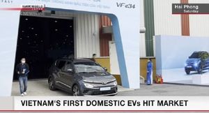 На рынке дебютировал первый вьетнамский электромобиль
