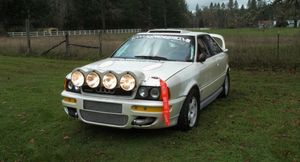 Выставленный на продажу Rally-Spec 1990 Audi Coupe Quattro готов покорить ближайшую трассу