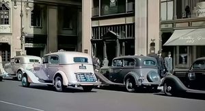 Улицы и дороги Нью-Йорка 30-х годов показаны на оцифрованном видеоролике