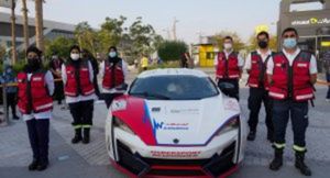 В ОАЭ выпустили самый быстрый и дорогой автомобиль скорой помощи в мире