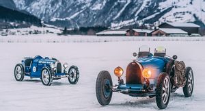 Bugatti отдает дань уважения своей истории гонок и выпустила гоночный All-Electric Baby II