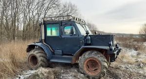 «Сборная солянка» или самодельный трактор из деталей отечественных грузовиков