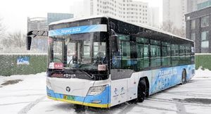 На Олимпийских играх в Пекине Китай решил похвастаться водородным транспортом