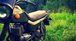 Мотоцикл марки Восход, который не получил должное внимание в 90 годах