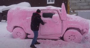Блогер помыл авто в 40-градусный мороз и показал результат