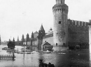 Московское наводнение 1908 года, превратившее ее в Венецию