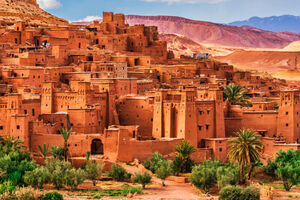 Укрепленный город Айт-Бен-Хадду – яркий пример глинобитной архитектуры Марокко