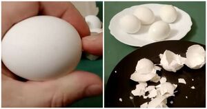 Почистите варёные яйца за 5 секунд. Молниеносный способ, экономящий время