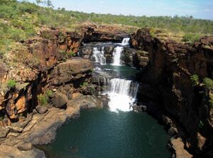 Водопад Митчелл в Австралии