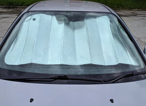 Ошибки при использовании солнцезащитного экрана в авто