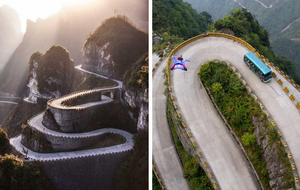Чем прославилось «Небесное шоссе» в Китае, прокатиться по которому смогут только самые смелые автовладельцы