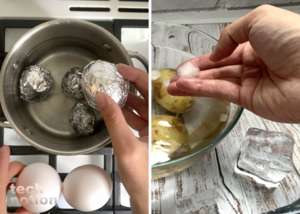 Для чего яйца варят в фольге, а картошку кладут в воду со льдом: 10 хитростей умных хозяек