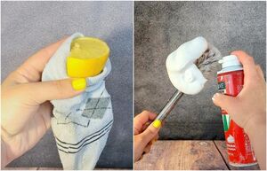Зачем лимон класть в носок, а ершик смазывать пеной для бритья: 10 лайфхаков для простой уборки