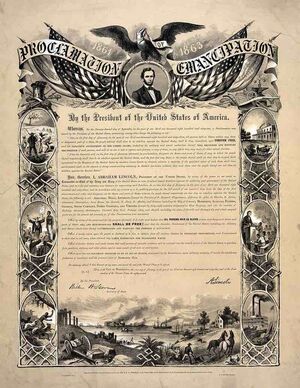 Манифест Авраама Линкольна об освобождении рабов