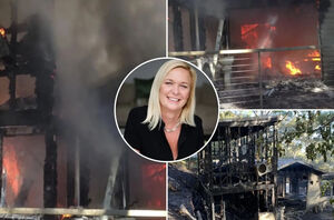 Риелтор готовилась показать дом покупателям, но случайно его сожгла