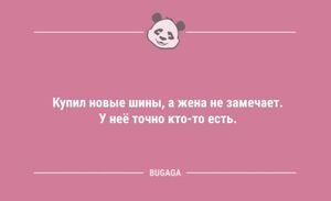 Анекдоты в середине недели: "Купил новые шины…" (10 фото)