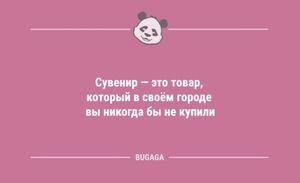 Смешные анекдоты в конце недели: «Сувенир — это товар, который…» (10 фото)