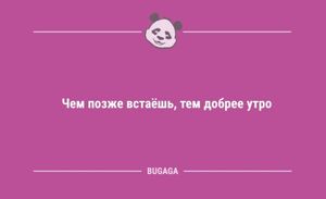 Анекдоты в начале недели: «Чем позже встаёшь…» (8 шт)