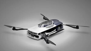 В России разрабатывают первый автомобиль-квадрокоптер
