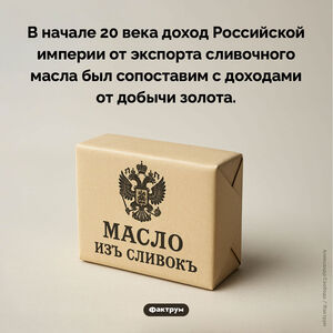 Экспорт масла из Российской империи