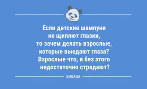 Анекдоты для хорошего настроения: «Если детские шампуни не щиплют глазки…» (10 фото)