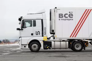 Грузовик-робот с российским комплексом автономного вождения прошел 1600-километровый маршрут