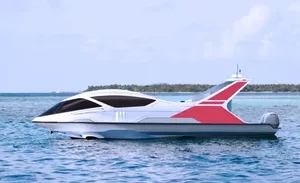 Новое российское скоростное судно проекта L390 выглядит фантастически