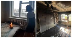Девушка спалила комнату ради эффектного видео для соцсетей