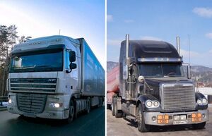Почему в России, в отличии от США, седельные тягачи без «носа»