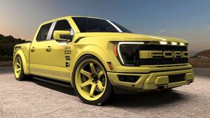 Желтый Ford F-150 Raptor в тюнинге: готов к новым рекордам