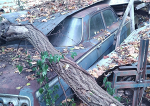 Редкий Chevrolet Impala ищет нового владельца после обрушения крыши
