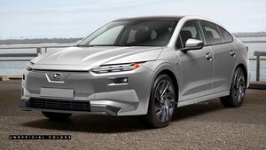 Subaru Legacy возвращается как доступный электроседан, но только на рендерах