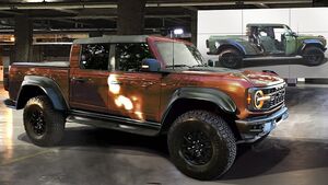 Виртуальный Ford Bronco Raptor Pickup: новый вызов для Jeep Gladiator