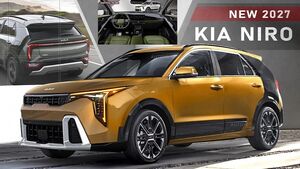 Kia Niro 2027 получил обновленный облик, но только на рендерах