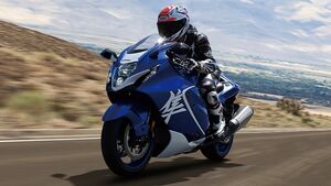 Suzuki представила особую версию Hayabusa 2026 с уникальной окраской