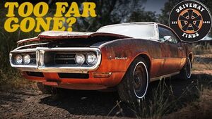 Редкий Pontiac Firebird 1968 года вернулся на трассу после 41 года простоя