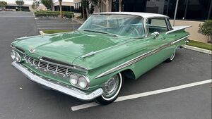 Редкий Chevrolet Impala 1959 года: идеальное состояние и высокая цена